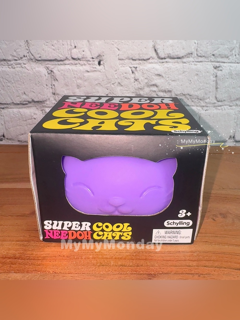 NeeDoh Super Cool Cats Purple